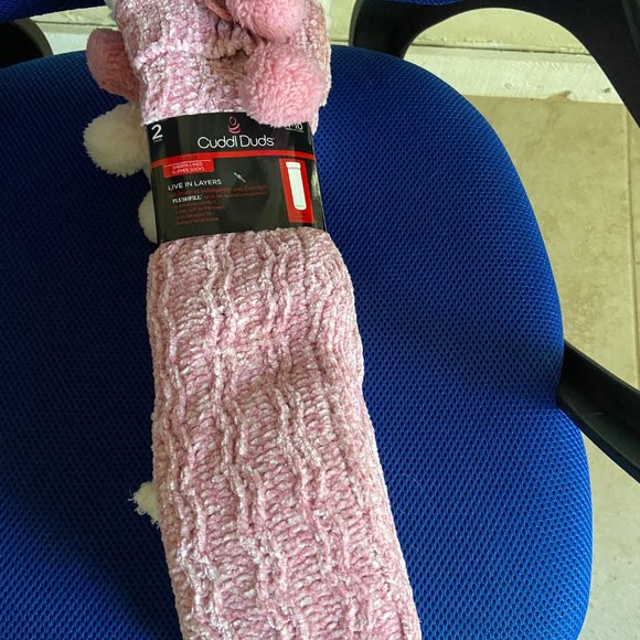 CUDDL Duds Sherpa Lined Critter Socks 2 Pack Unicorn NWT - Picture 2 of 2